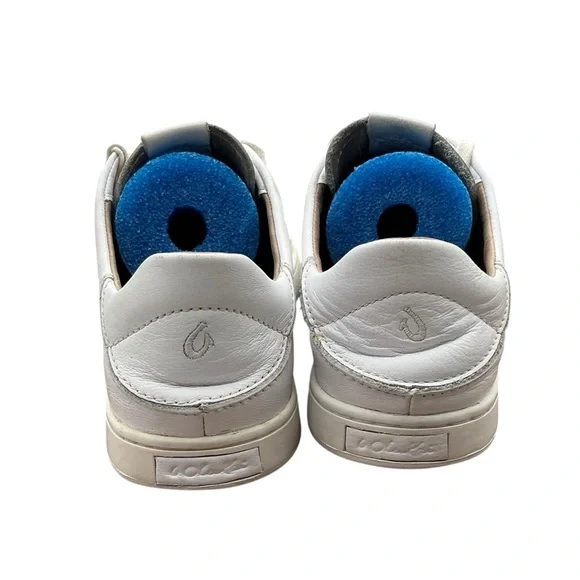 Olukai Pehuea White Leather Women’s Shoes size‎ 7.5 - Picture 5 of 11